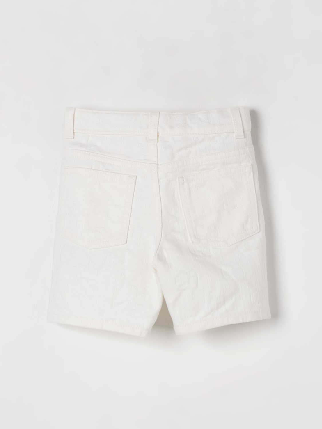 GUCCI SHORTS: Pants kids Gucci, White - Img 3