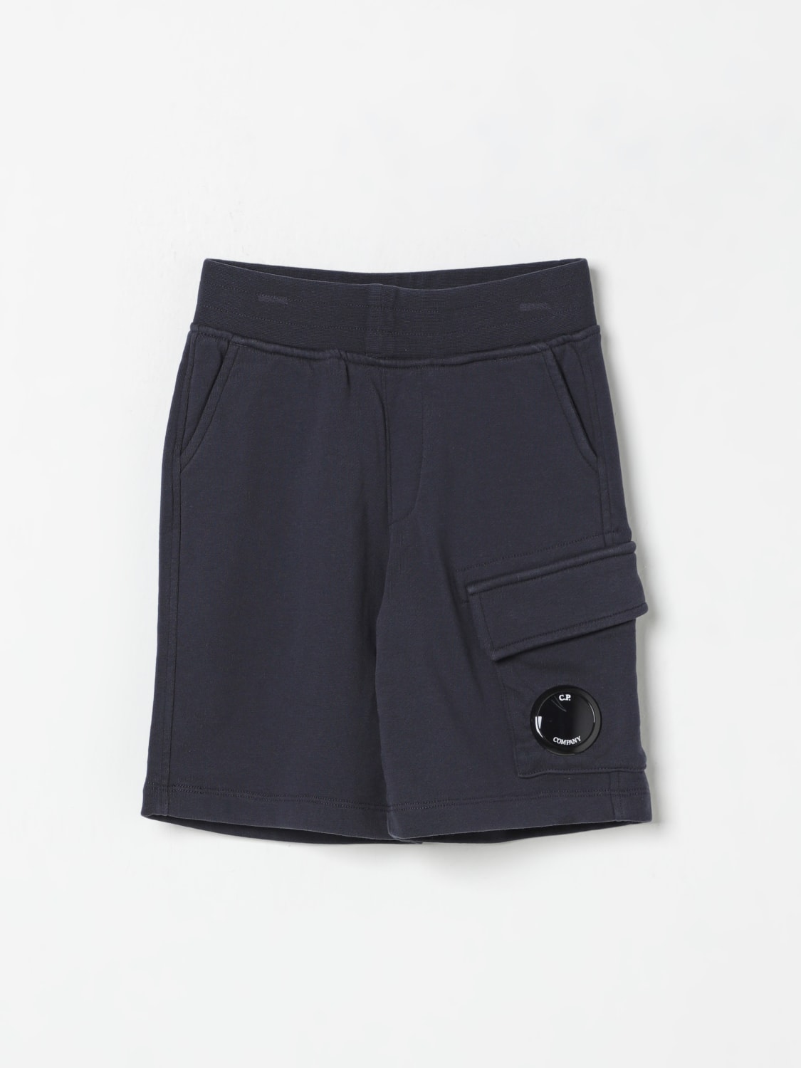 C.P. COMPANY SHORTS: C.P. Company boys' Bermuda shorts, Blue - Img 1