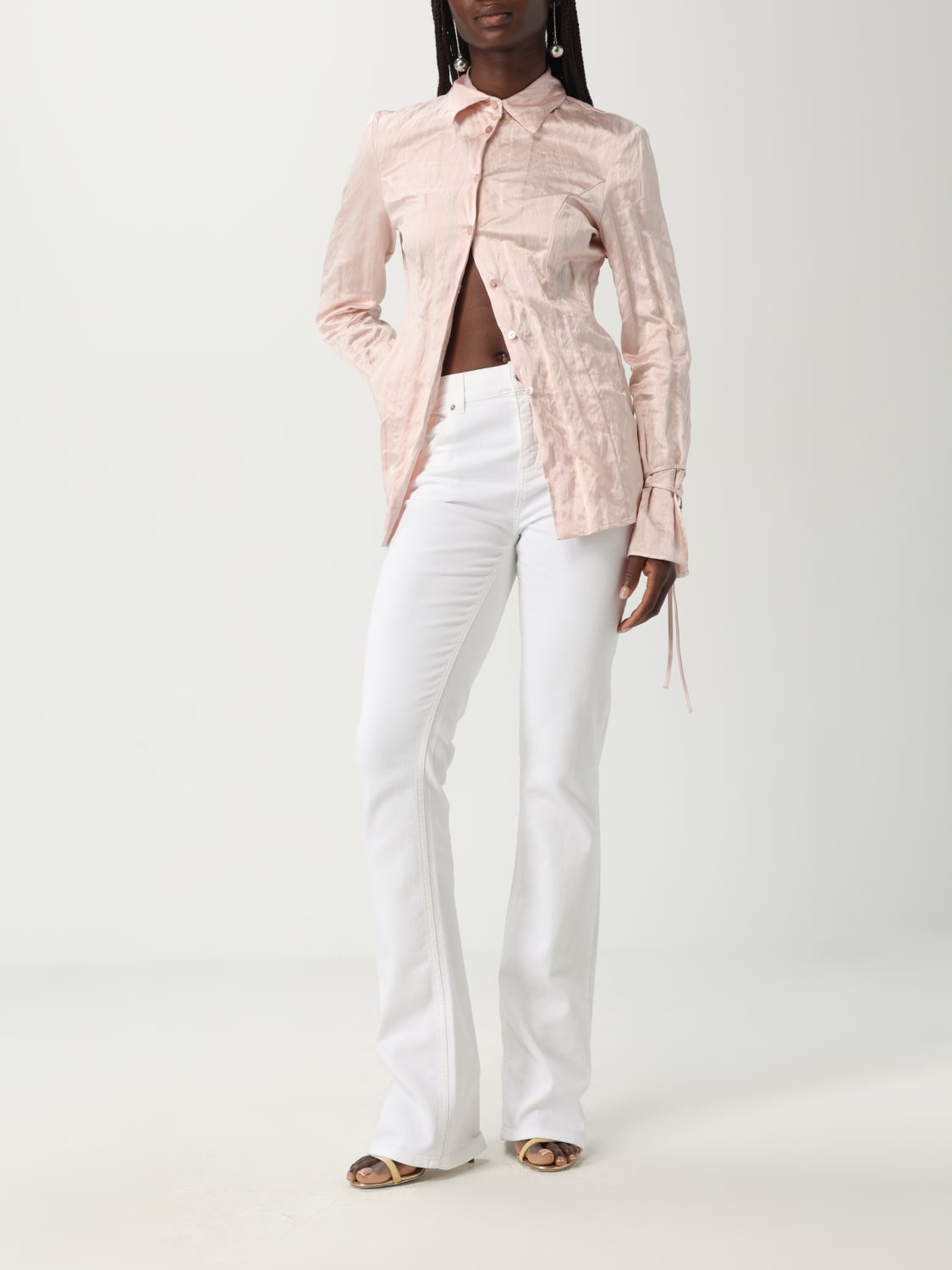 デニム・ジーパン BLUMARINE Woman Jeans White 2J195A N0102 BLUMARINE: Jeans woman - White | Blumarine jeans 2J195A