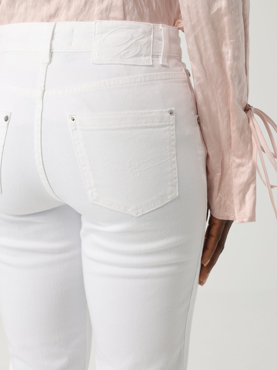 デニム・ジーパン BLUMARINE Woman Jeans White 2J195A N0102 BLUMARINE: Jeans woman - White | Blumarine jeans 2J195A