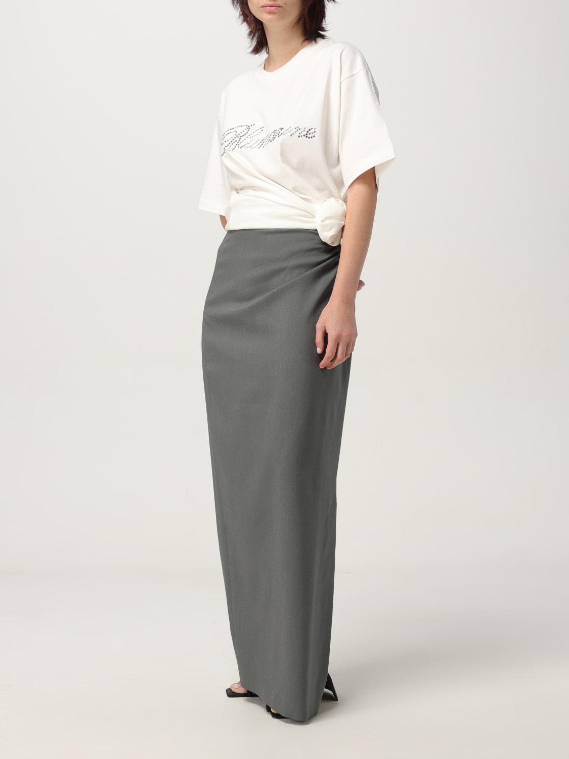 BLUMARINE T-SHIRT: T-shirt femme Blumarine, Blanc - Img 2