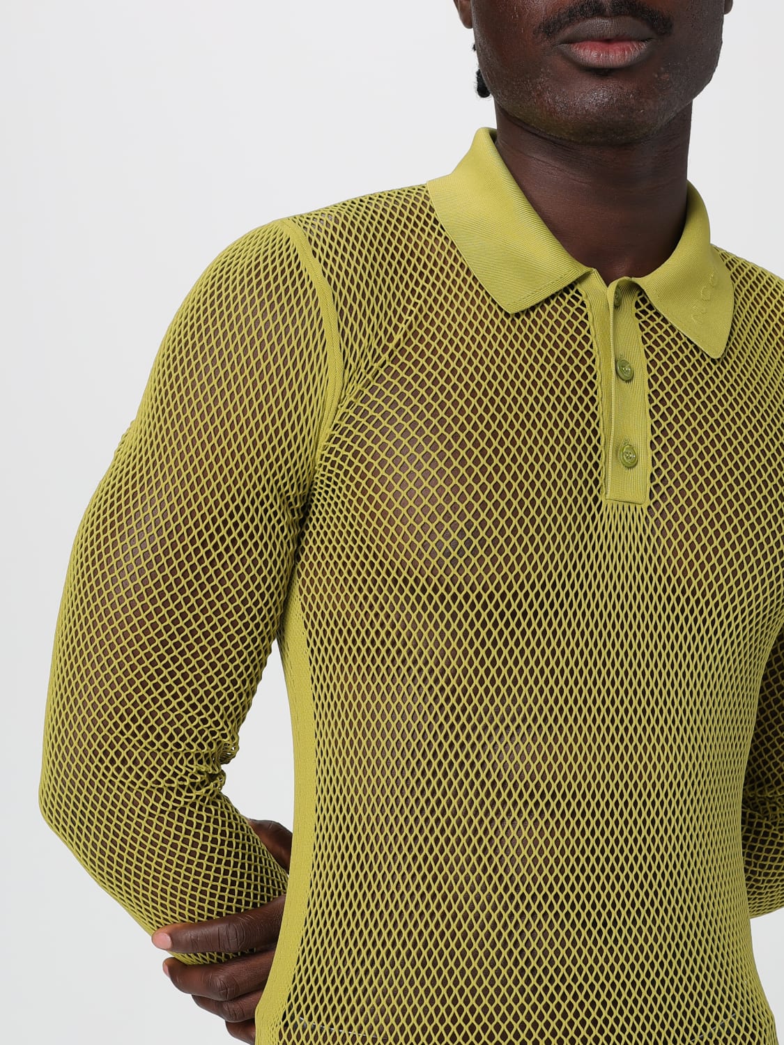 GUCCI POLO: Polo homme Gucci, Vert - Img 5