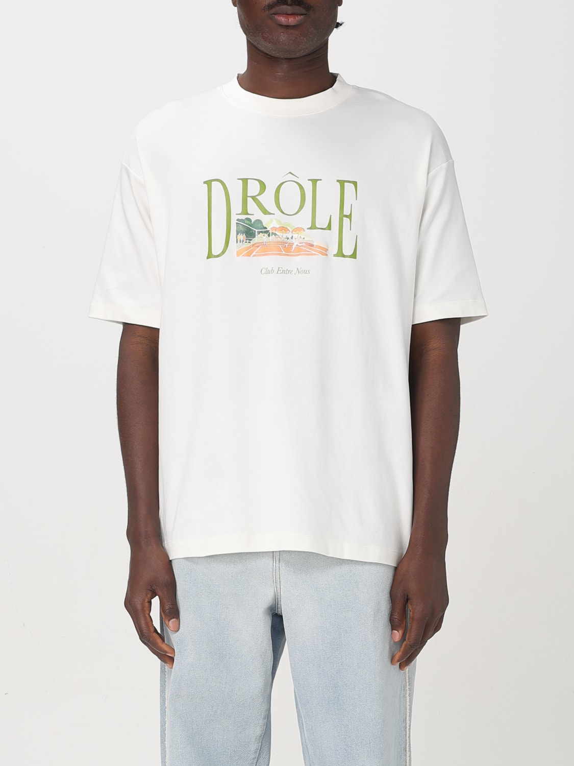 DRÔLE DE MONSIEUR: Camiseta hombre Drole De Monsieur, Blanco
