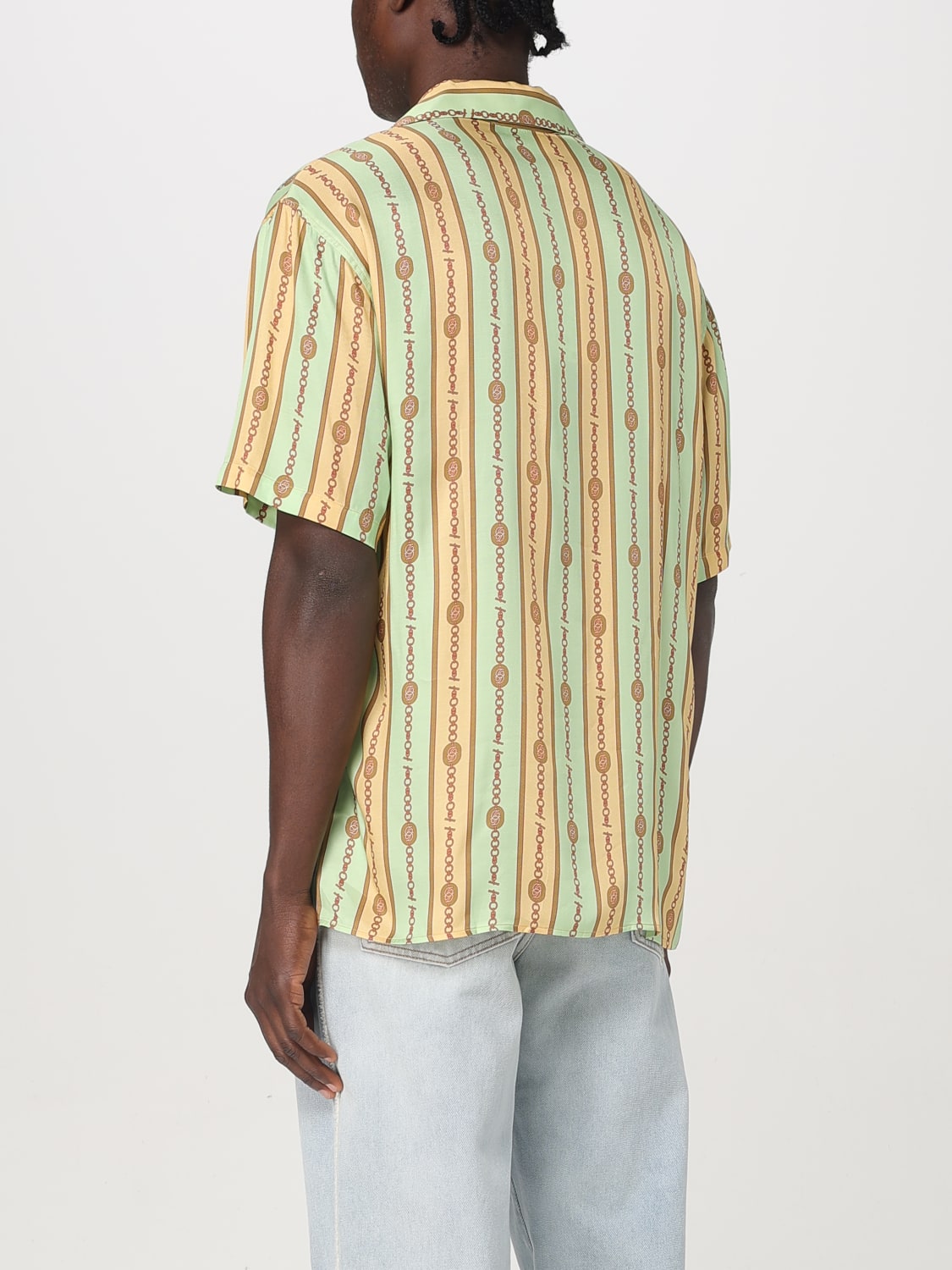 DRÔLE DE MONSIEUR SHIRT: Shirt men Drole De Monsieur, Green - Img 3