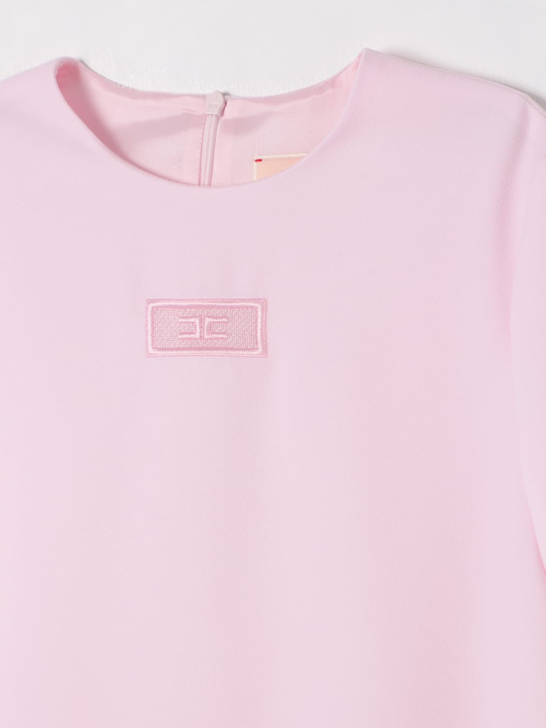 ELISABETTA FRANCHI LA MIA BAMBINA KLEID: Kleid kinder Elisabetta Franchi La Mia Bambina, Pink - Img 3