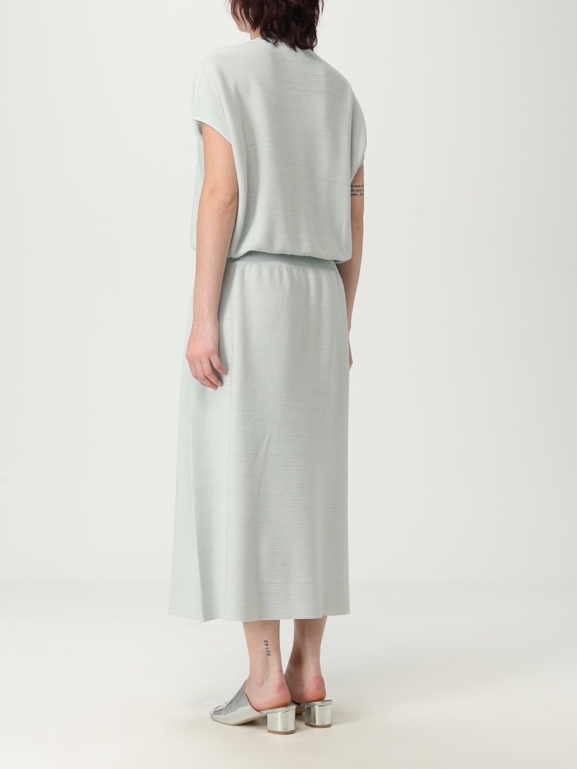 FABIANA FILIPPI KLEID: Kleider damen Fabiana Filippi, Grün - Img 2