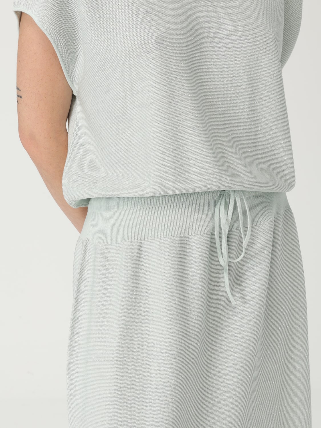 ワンピース FABIANA FILIPPI Woman Dress Green ABD275F625L233 6161 FABIANA FILIPPI Woman Dress Green ABD275F625L233 6161