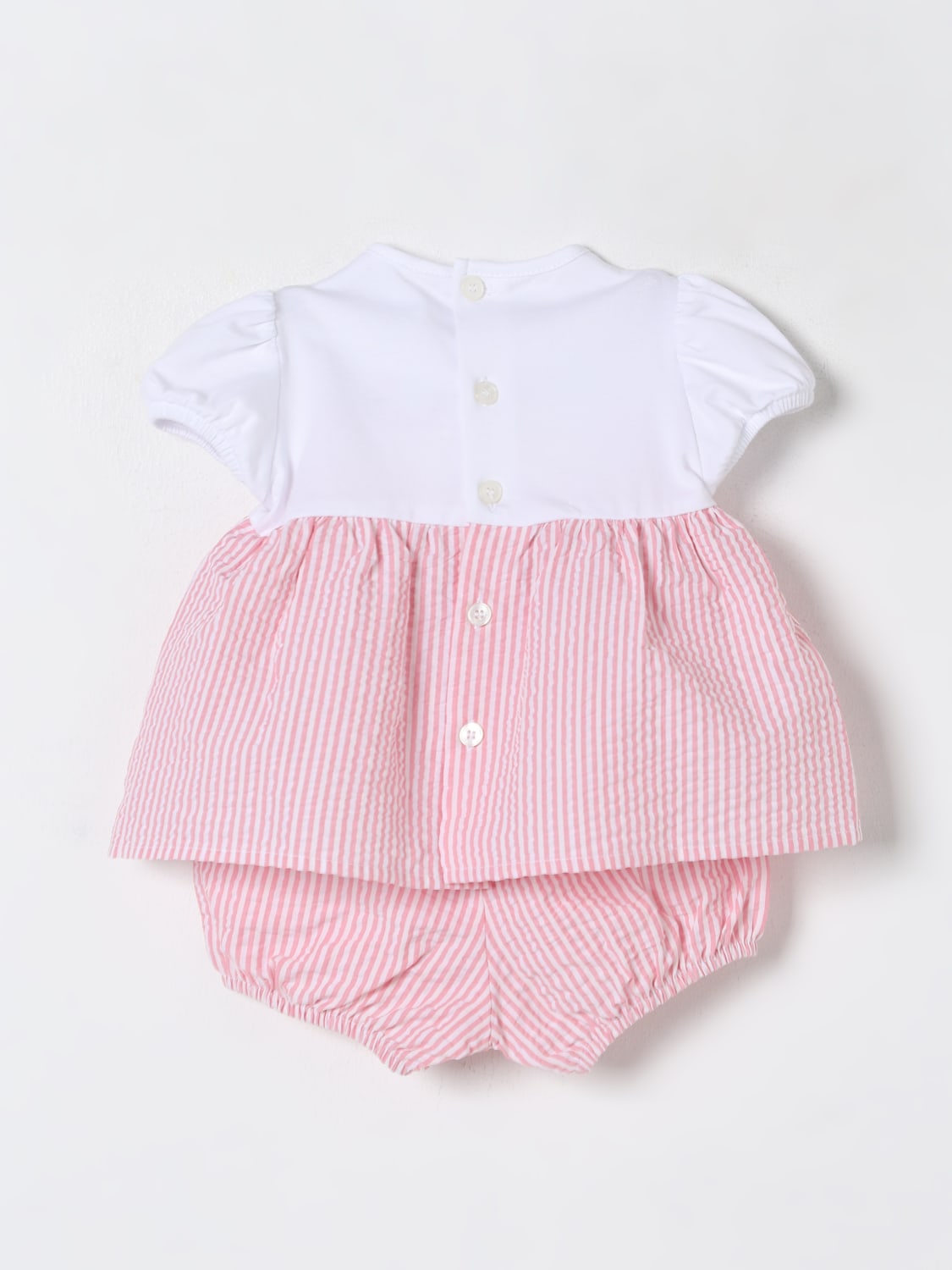 IL GUFO MONO: Pelele niños Il Gufo, Rosa - Img 2