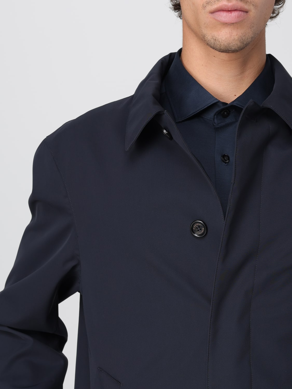 PEUTEREY JACKE: Mantel herren Peuterey, Blau - Img 4