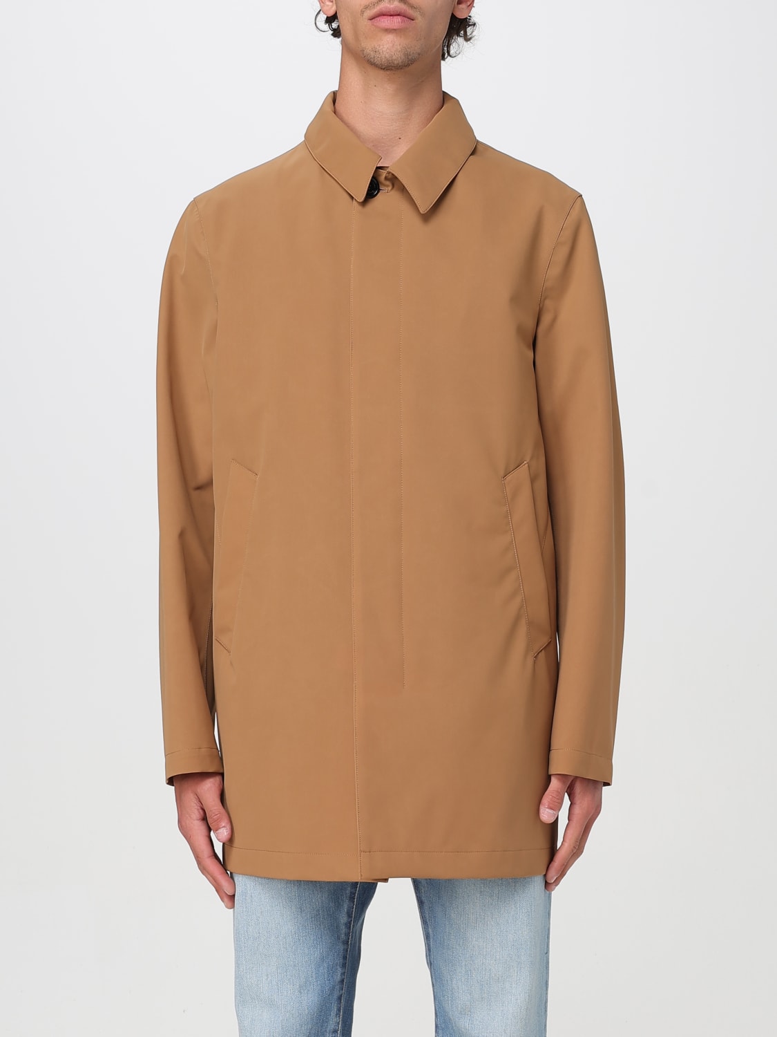 PEUTEREY JACKET: Peuterey Hinnoya polyester twill jacket, Beige - Img 1
