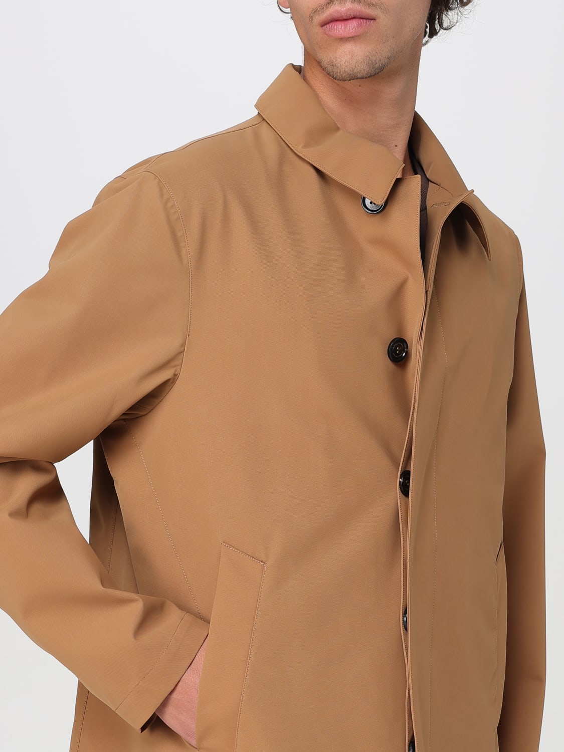 PEUTEREY JACKET: Peuterey Hinnoya polyester twill jacket, Beige - Img 4