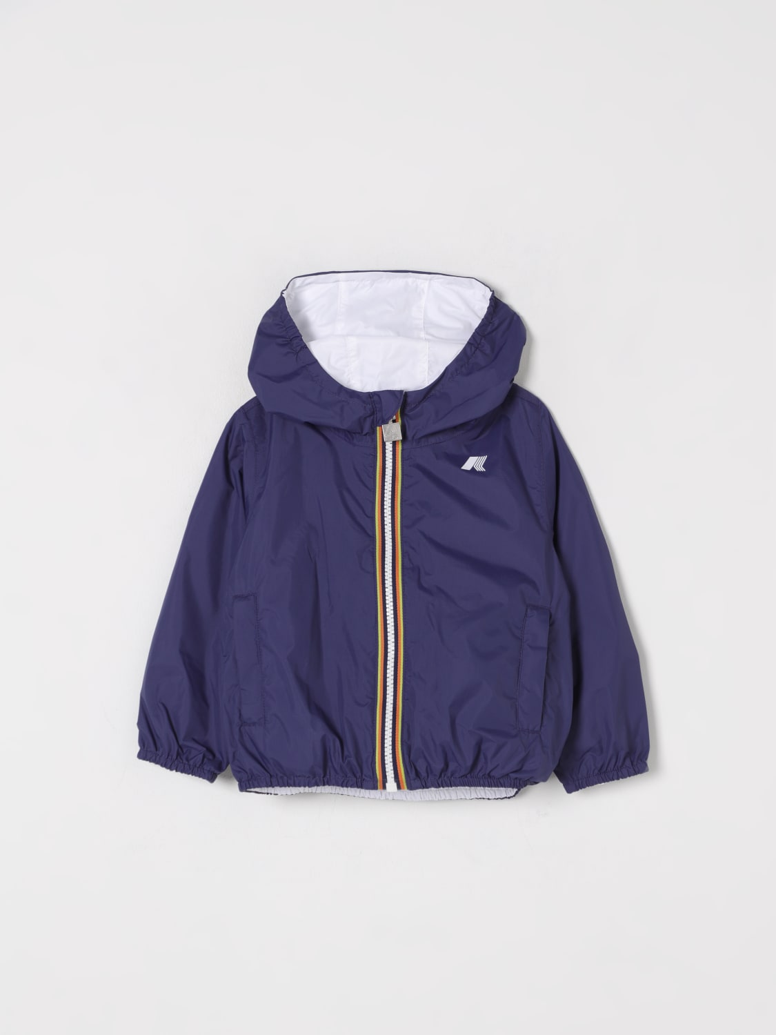 K-WAY JACKET: Jacket kids K-way, Blue - Img 1