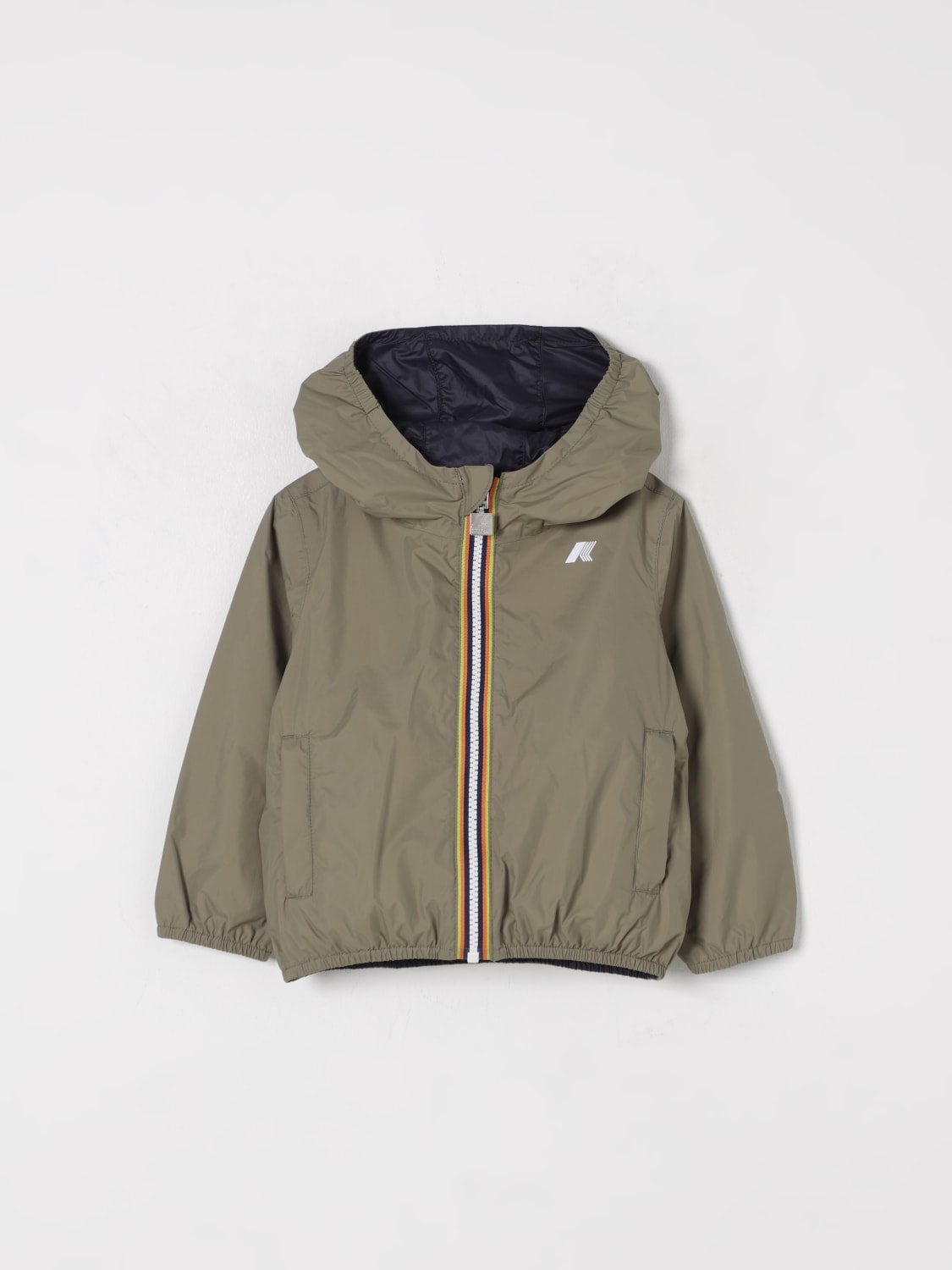 K-WAY JACKET: Jacket kids K-way, Green - Img 1