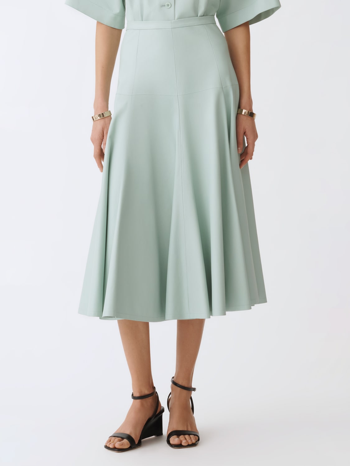 スカート FABIANA FILIPPI Woman Skirt Green PLD275F840D751 6161 fabiana-filippi.jpg