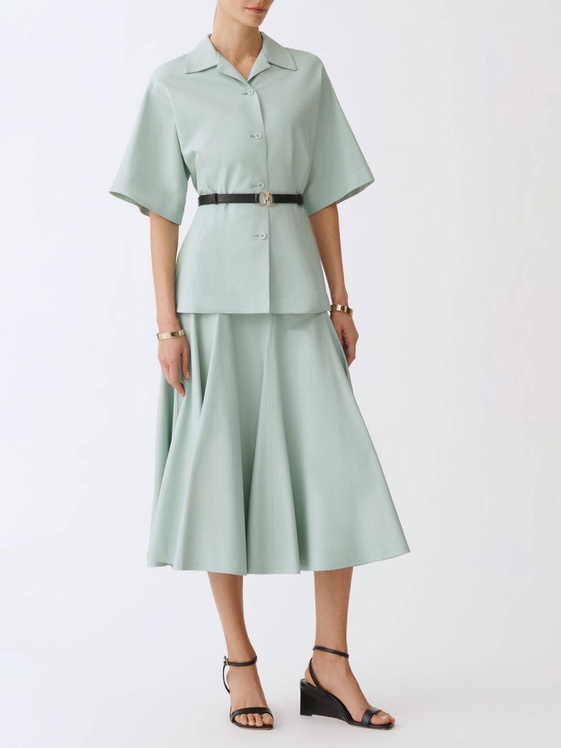スカート FABIANA FILIPPI Woman Skirt Green PLD275F840D751 6161 FABIANA FILIPPI: Skirt woman - Green | Fabiana Filippi skirt