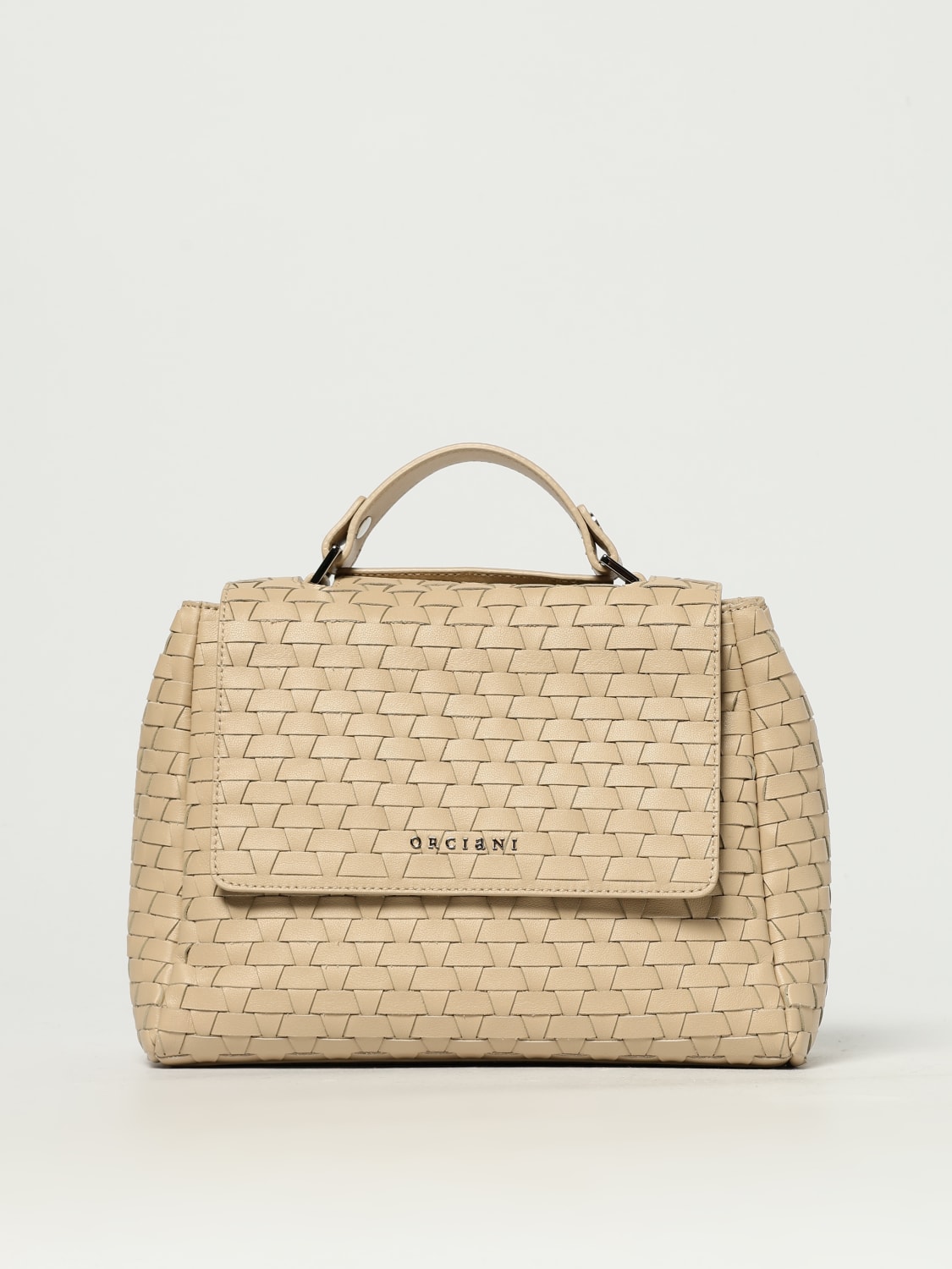 ハンドバッグ ORCIANI Woman Handbag Ivory B01999NWO AVR ORCIANI: Handbag woman - Ivory | Orciani handbag B01999NWO
