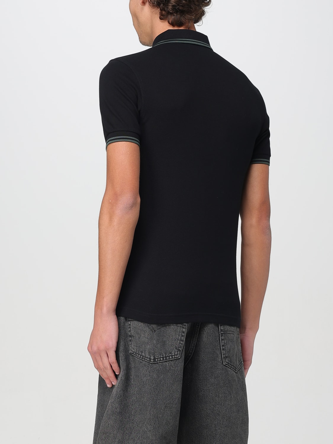 FRED PERRY POLO SHIRT: T-shirt men Fred Perry, Black - Img 2