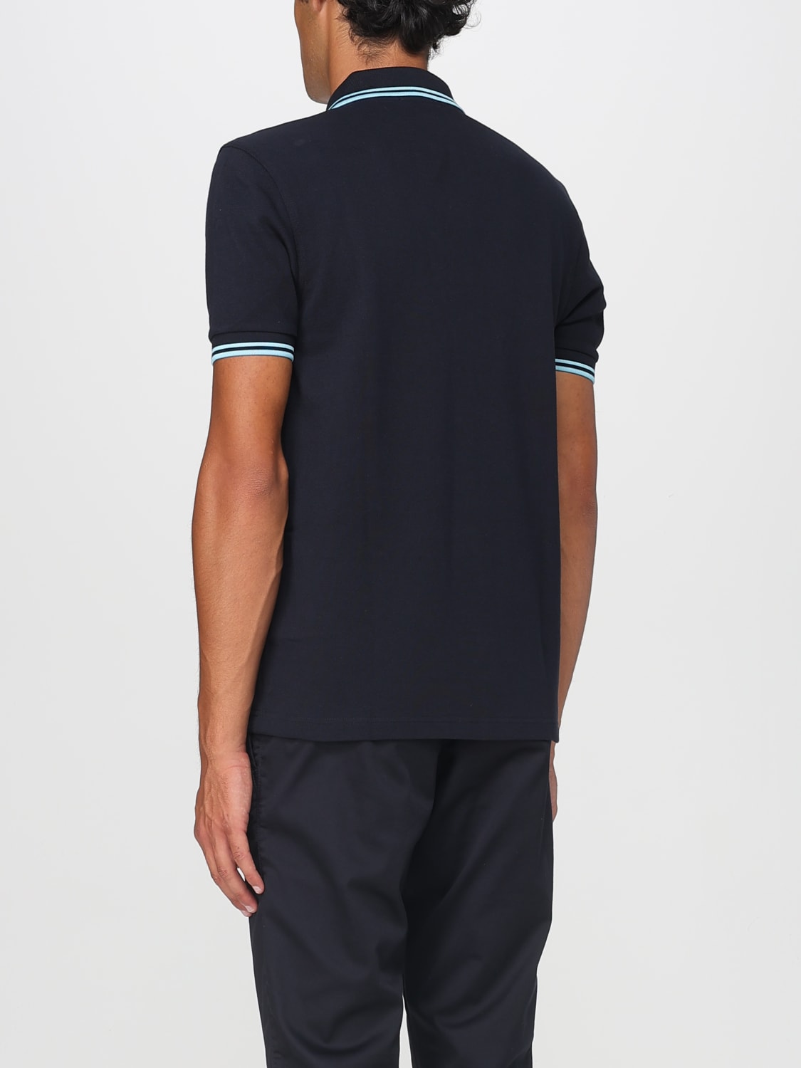 FRED PERRY POLO SHIRT: T-shirt men Fred Perry, Gnawed Blue - Img 2