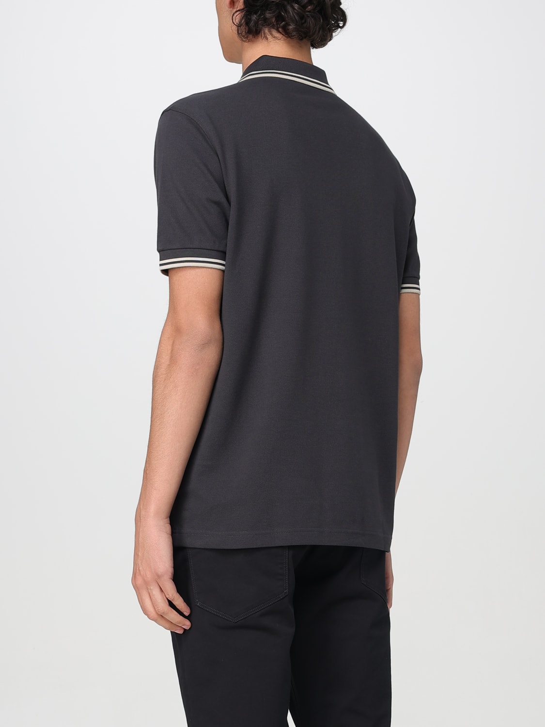 FRED PERRY POLO SHIRT: T-shirt men Fred Perry, Grey - Img 2
