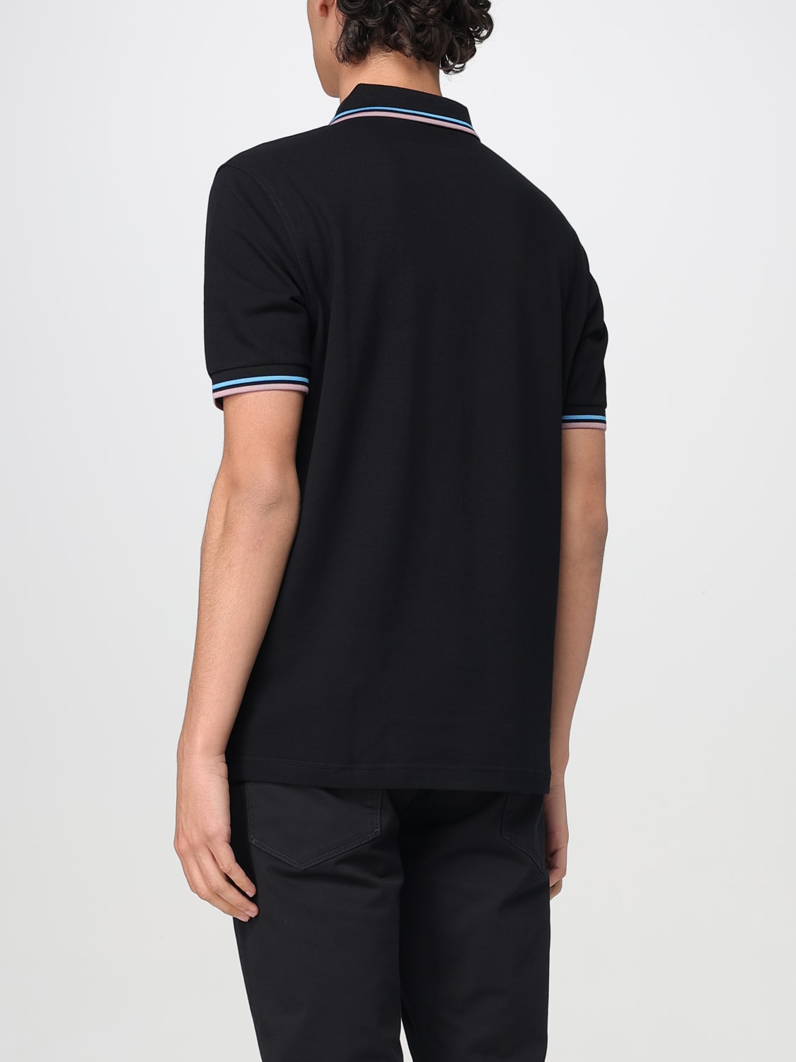 FRED PERRY POLO SHIRT: T-shirt men Fred Perry, Black 1 - Img 2