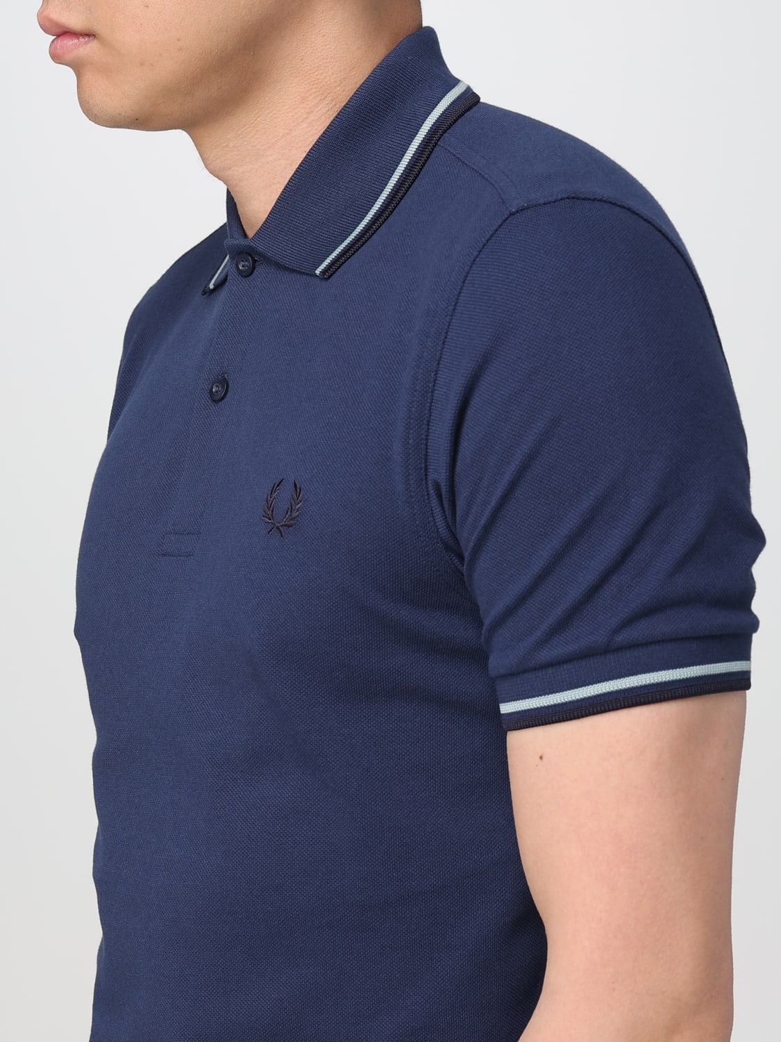 FRED PERRY POLO: Camiseta hombre Fred Perry, Azul Oscuro 1 - Img 3