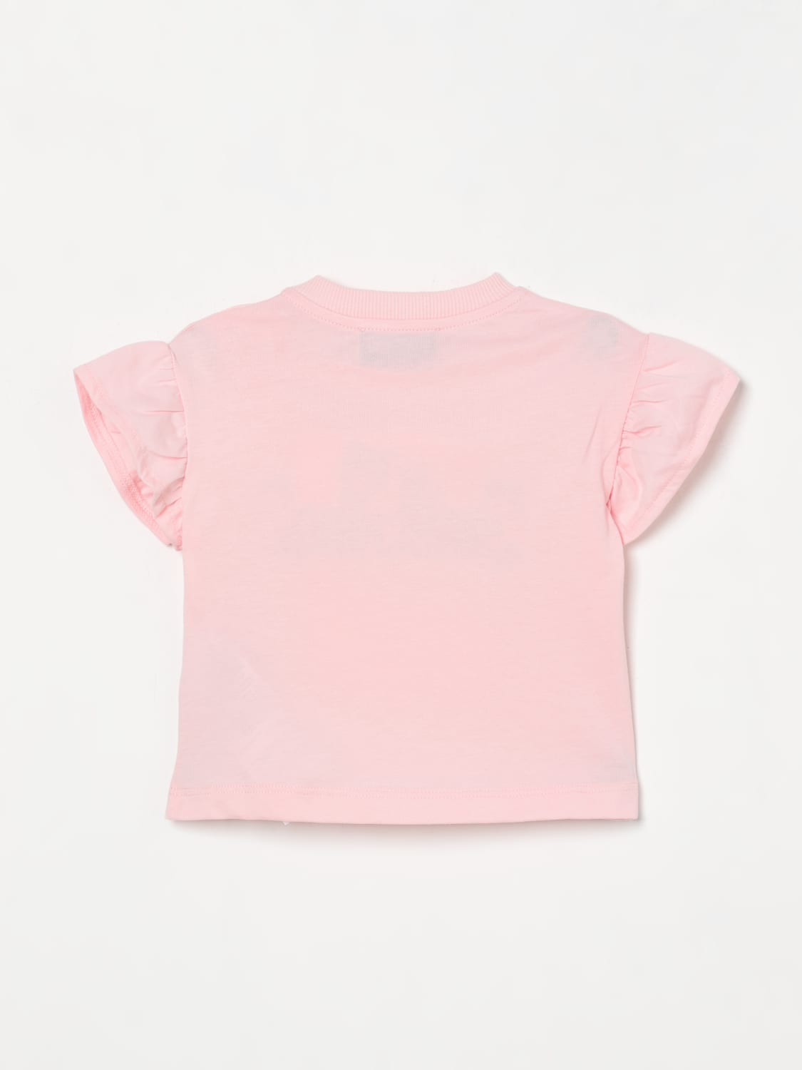 MOSCHINO T-SHIRT: T-shirt kids Moschino, Blush Pink - Img 2