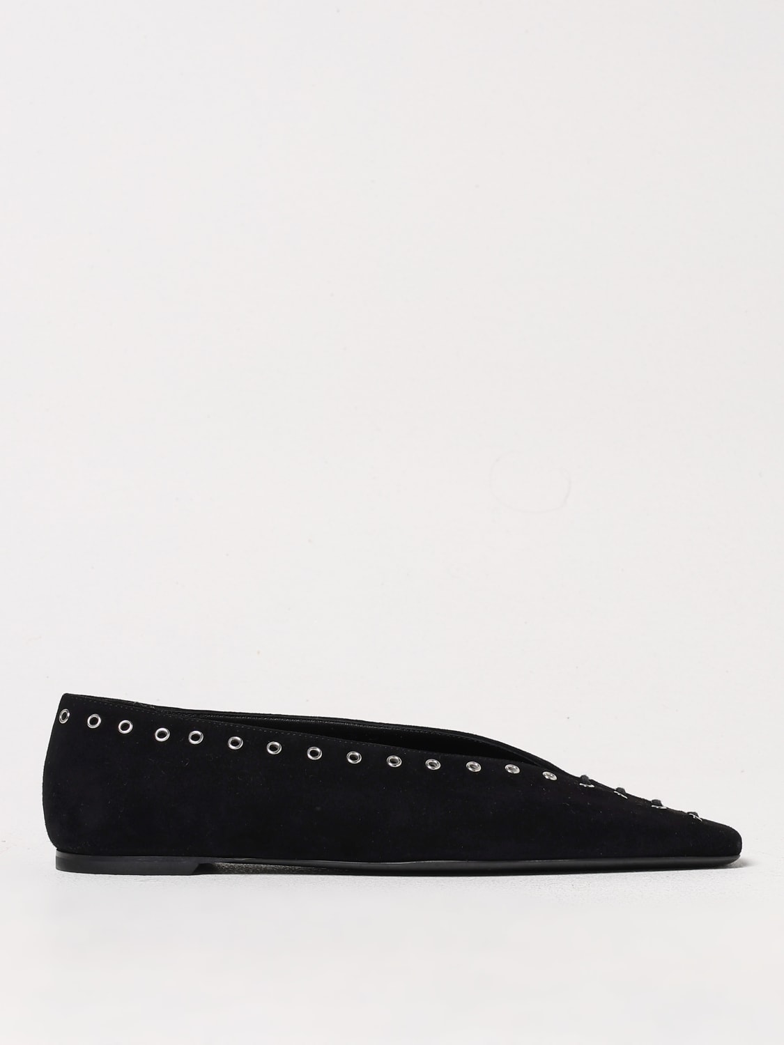 フラットシューズ TOTEME Woman Ballet flats Black 252WAS0230LE0012 001 TOTEME: Ballet flats woman - Black | Toteme ballet flats
