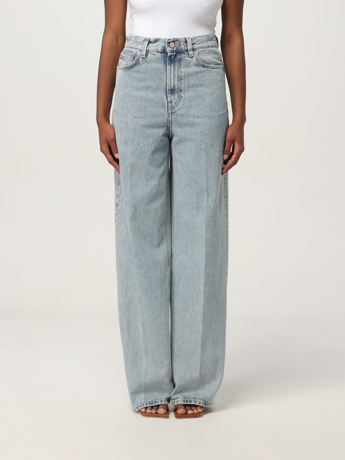 TOTEME JEANS: Jeans woman Toteme, Navy - Img 1