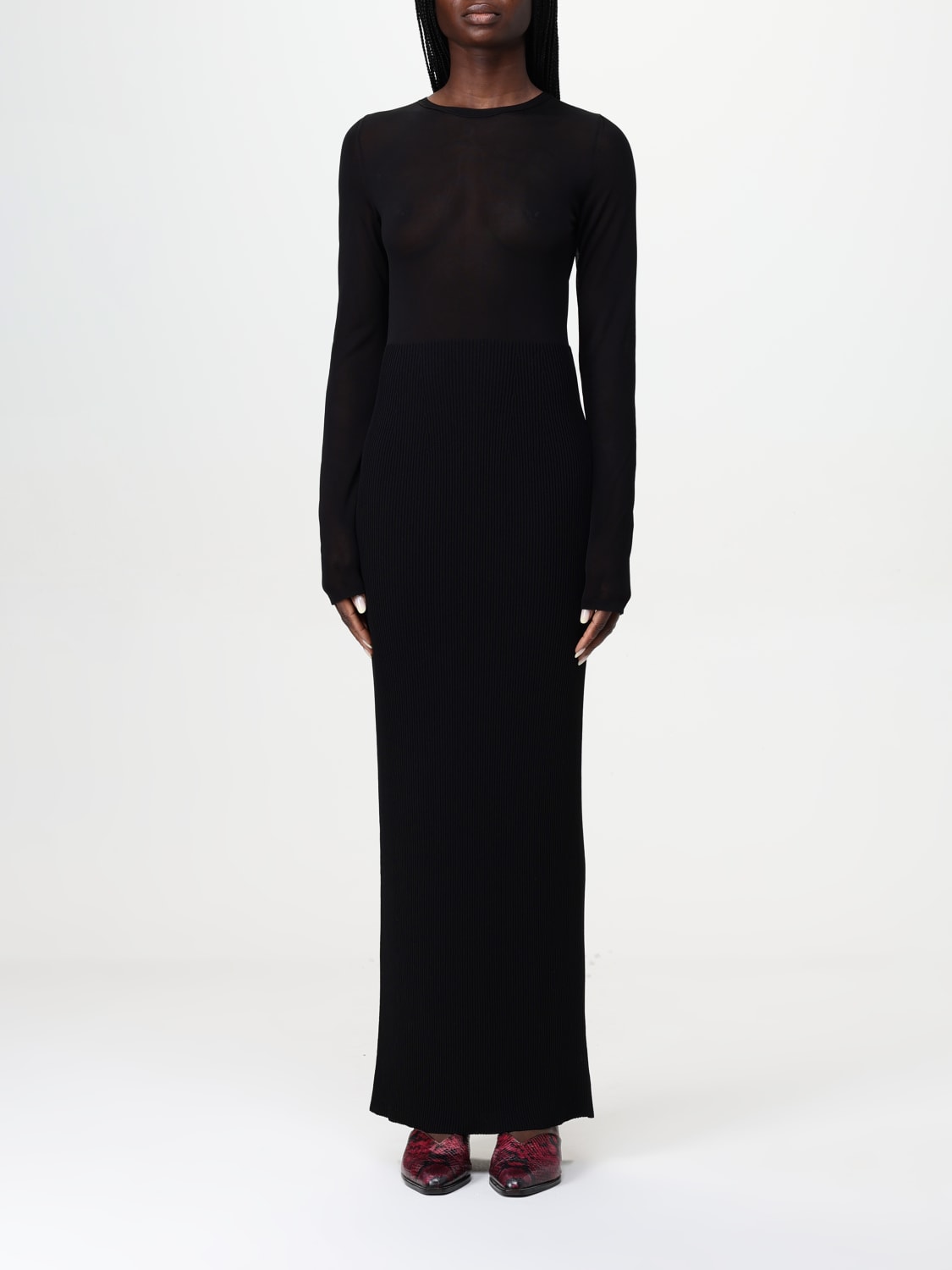 ワンピース LIVIANA CONTI Woman Dress Black F5SE20 Y69-0 LIVIANA CONTI: Dress woman - Black | Liviana Conti dress