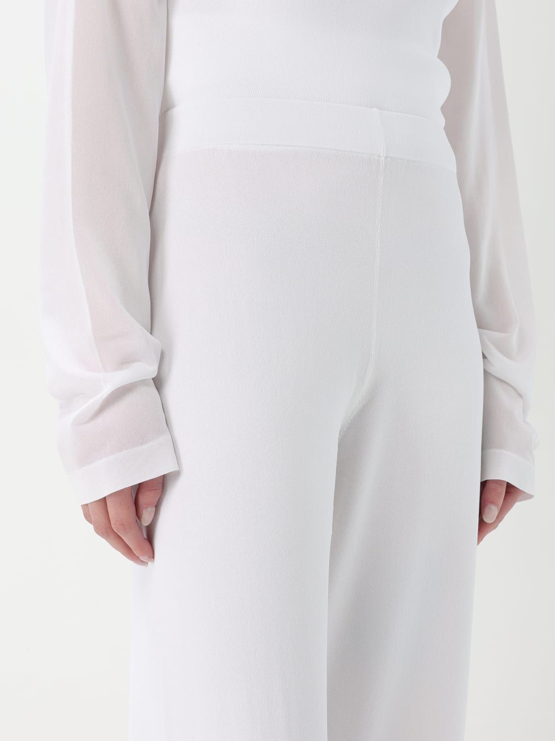 パンツ LIVIANA CONTI Woman Pants White F5SA67 A01V3 LIVIANA CONTI: Pants woman - White | Liviana Conti pants