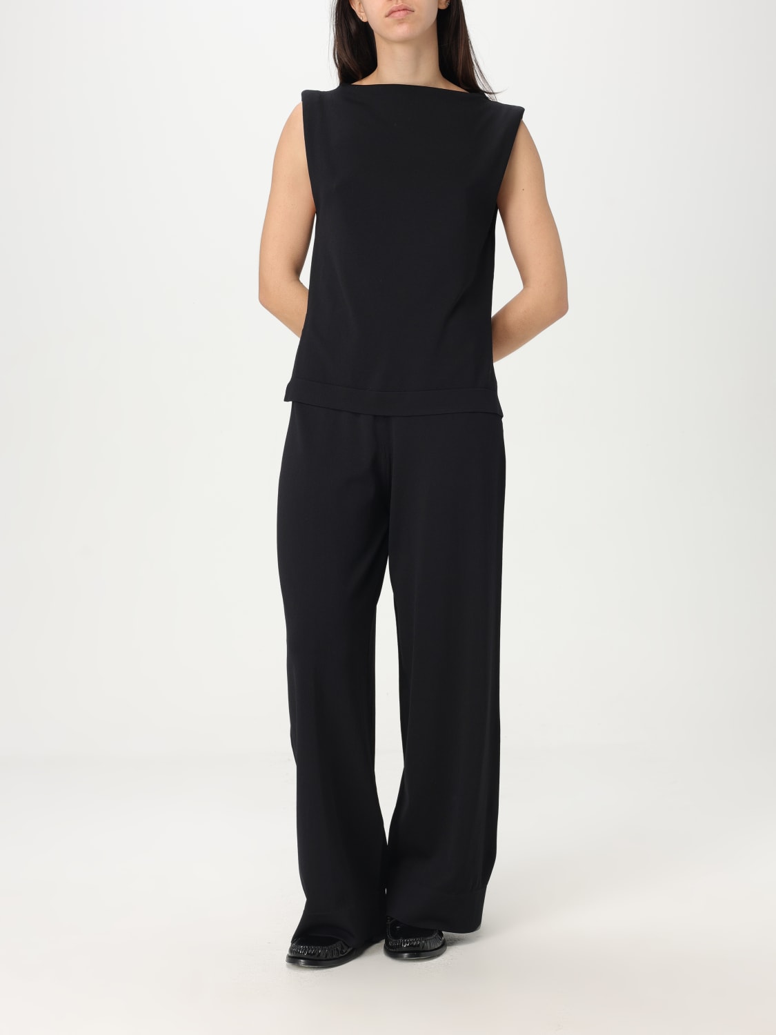 パンツ LIVIANA CONTI Woman Pants Black F5SA67 Y69-0 LIVIANA CONTI: Pants woman - Black 3 | Liviana Conti pants