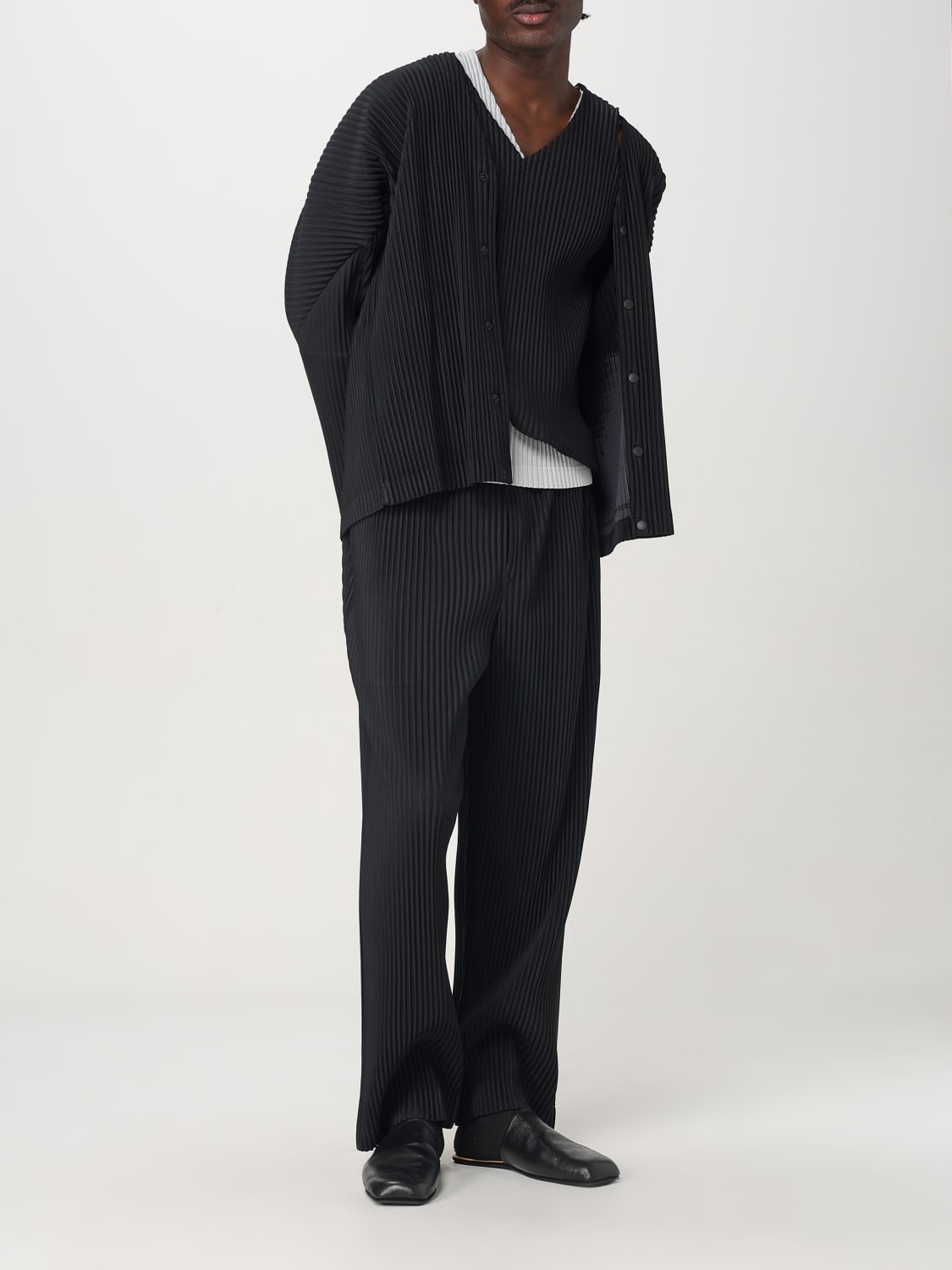 HOMME PLISSE' ISSEY MIYAKE: Pants men - Black | Homme Plisse