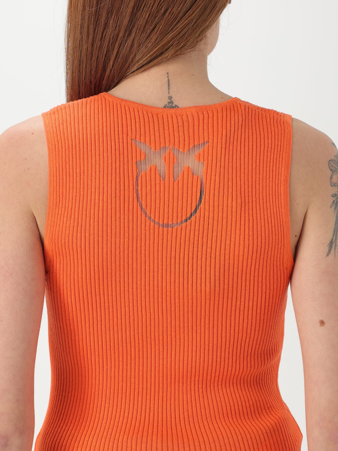 PINKO TOP: Top woman Pinko, Orange - Img 3