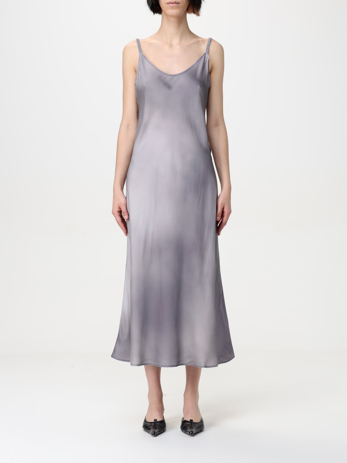 ワンピース ACNE STUDIOS Woman Dress Grey FNWNDRES001374 BQ9 ACNE STUDIOS: Dress woman - Grey | Acne Studios dress