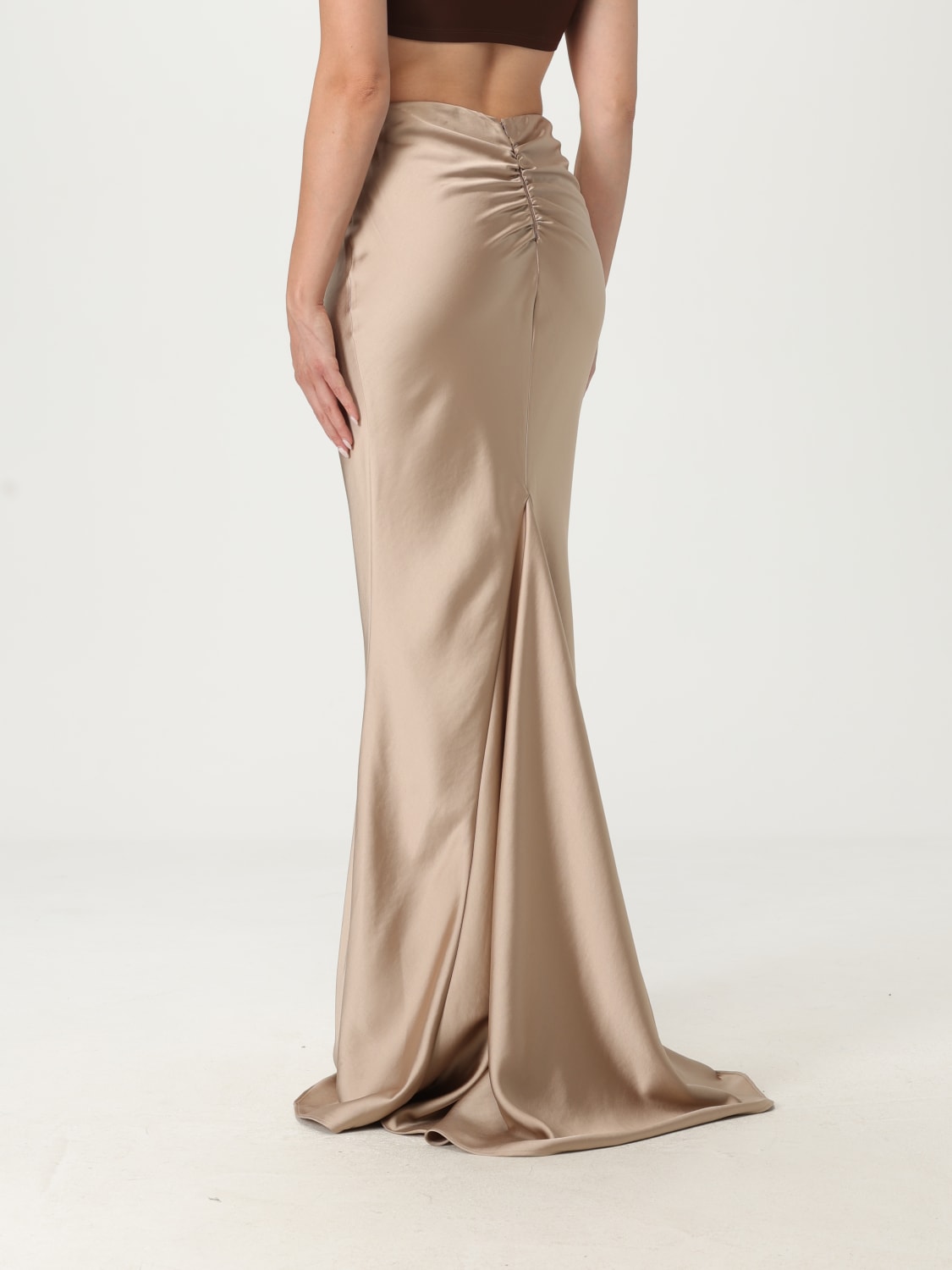 THE ANDAMANE SKIRT: Skirt woman Andamane, Beige - Img 3