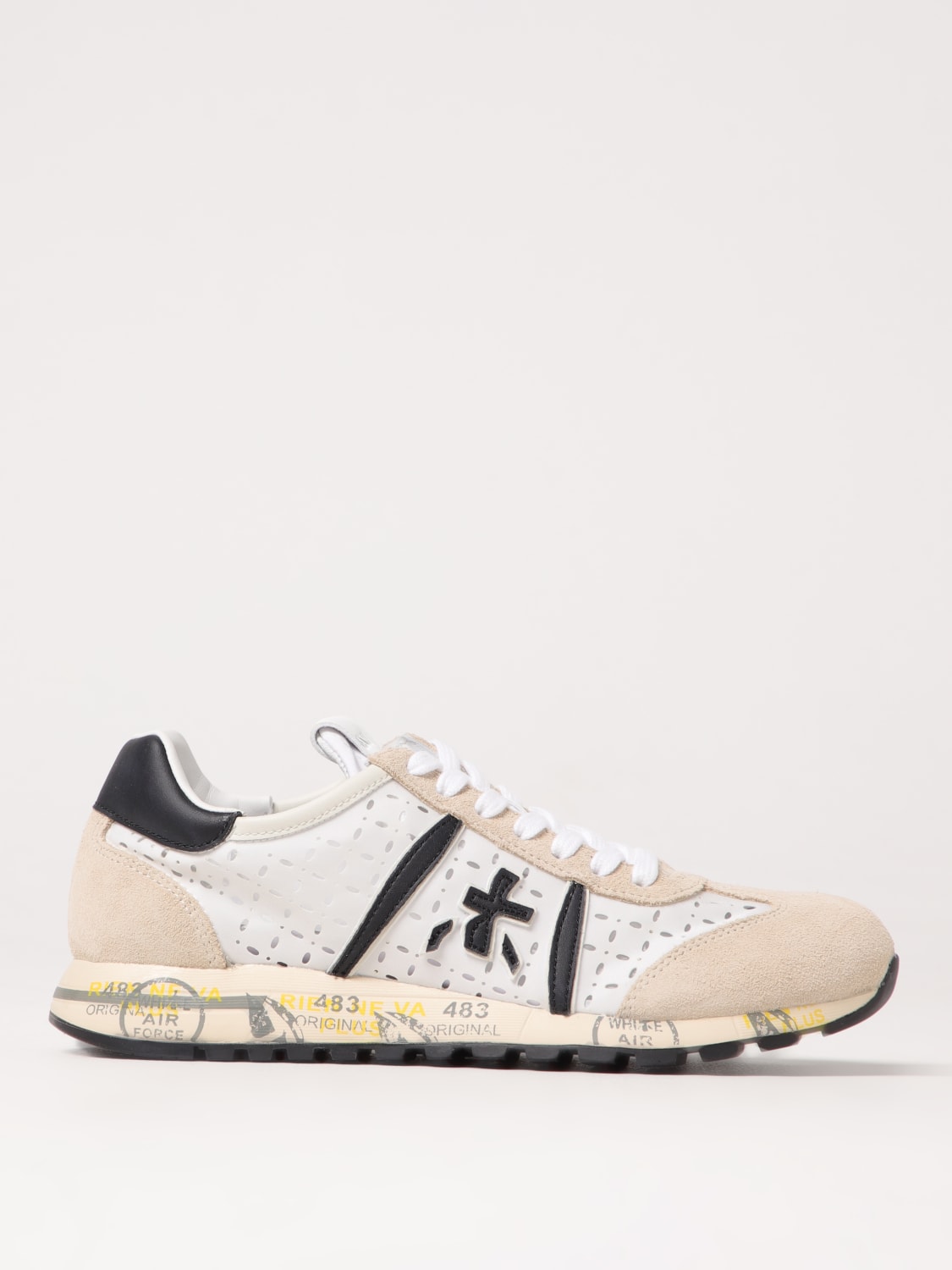 スニーカー PREMIATA Women Sneakers 417998 LUCYD WHITE PREMIATA: Shoes woman - White 1 | Premiata sneakers LUCYD