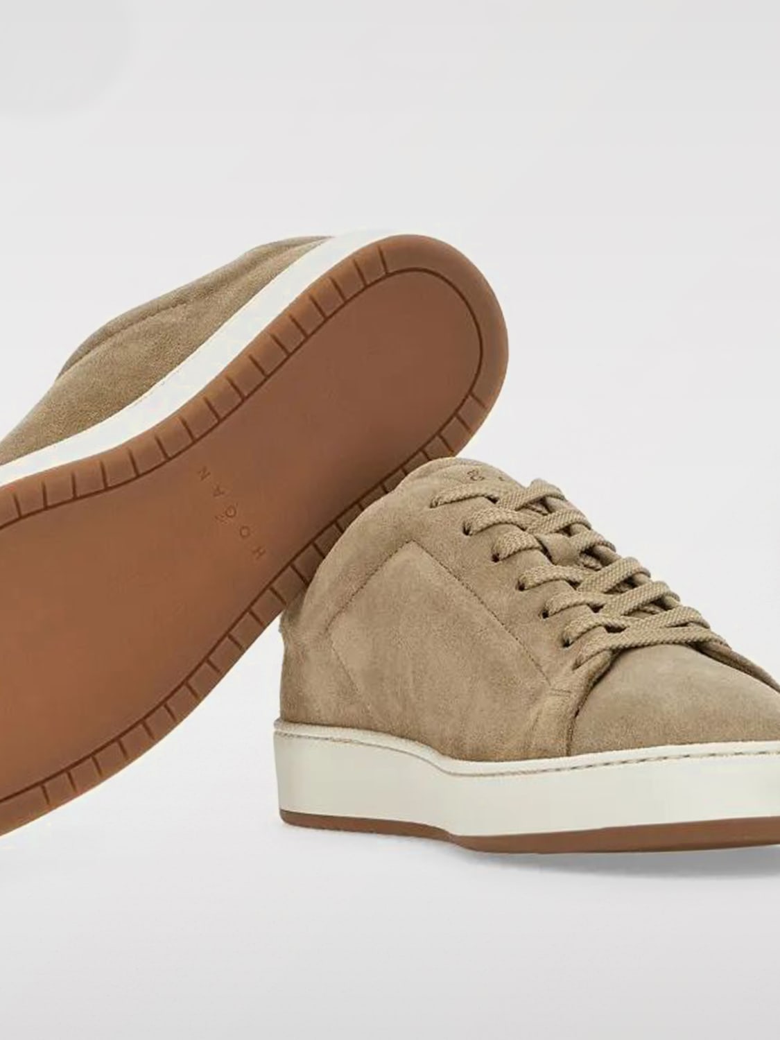 HOGAN SNEAKERS: Shoes men Hogan, Sand - Img 4