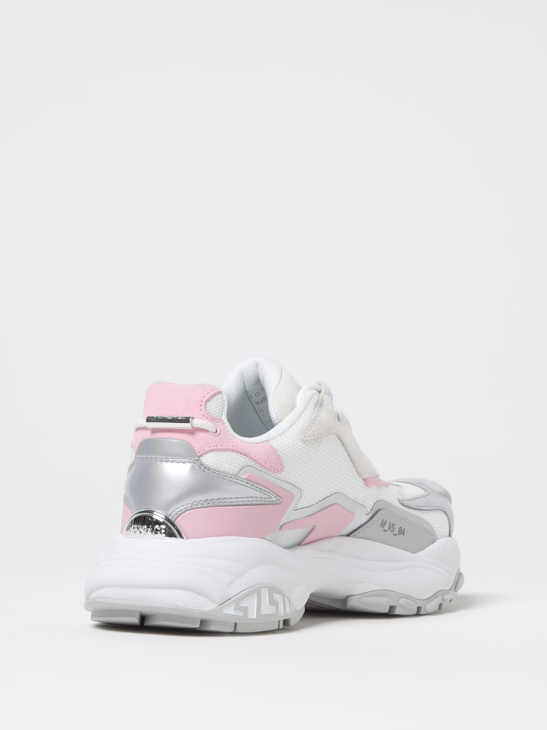 VERSACE SNEAKERS: Sneakers woman Versace, White - Img 3