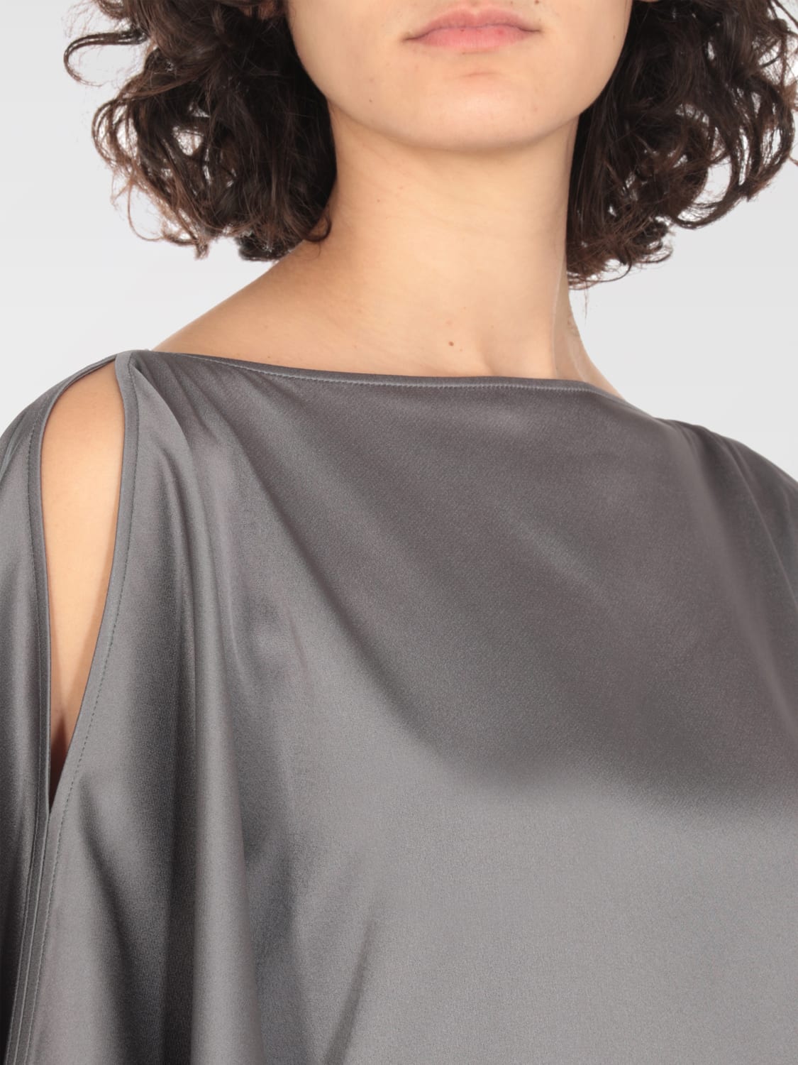 LANVIN TOP: Top woman Lanvin, Ink - Img 4