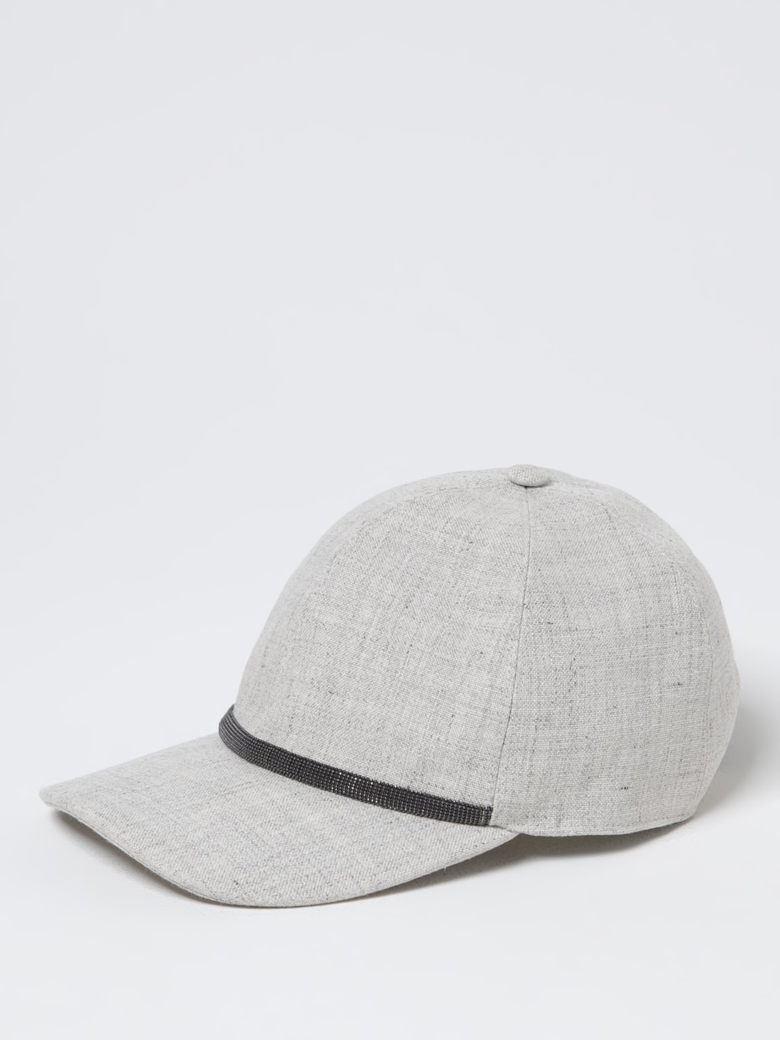 ハット BRUNELLO CUCINELLI Woman Hat Grey MCAP91003 C009 BRUNELLO CUCINELLI: Hat woman - Grey | Brunello Cucinelli
