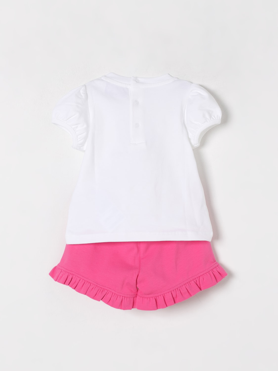 MOSCHINO MONO: Pelele niños Moschino, Blanco - Img 2