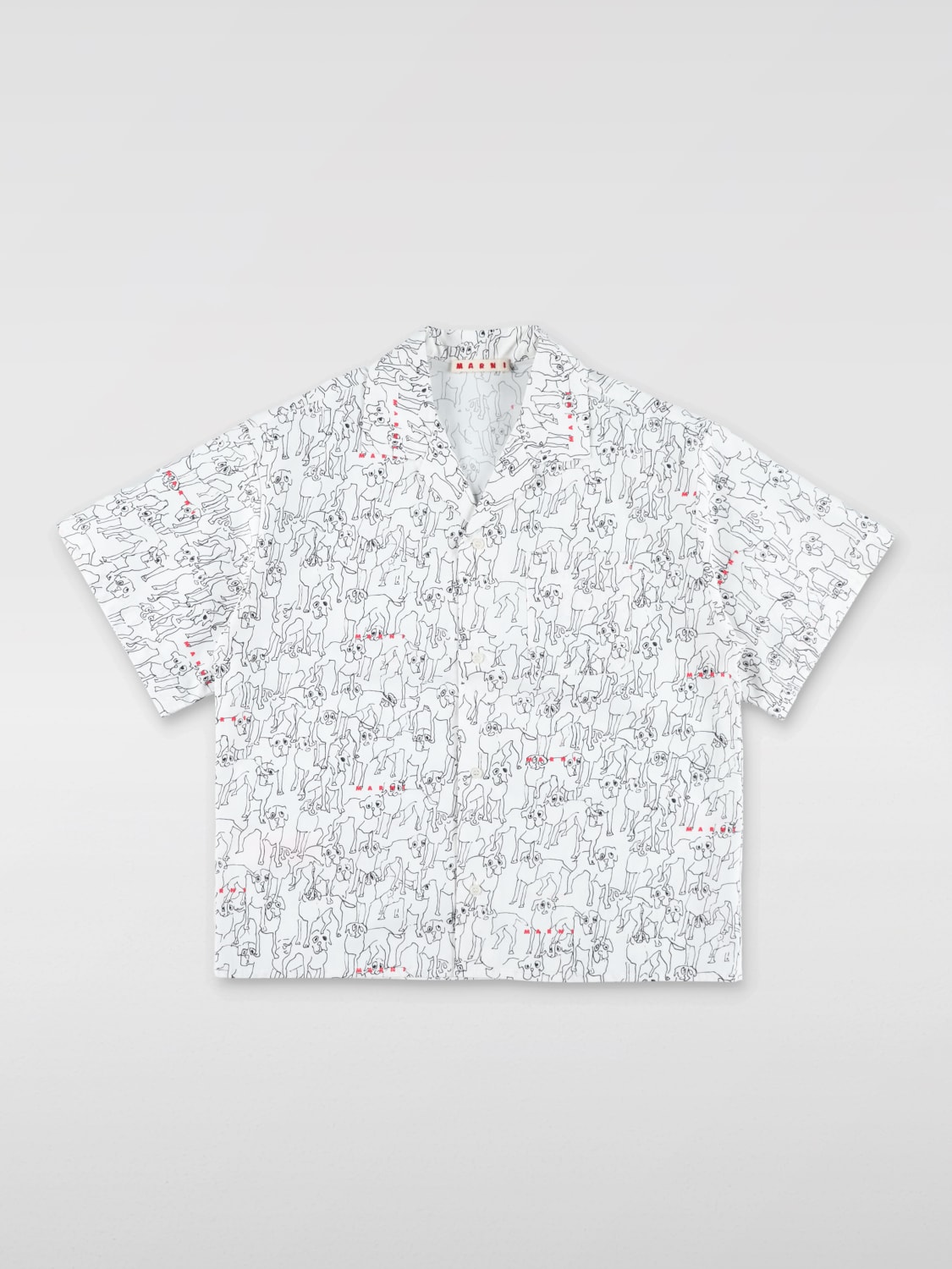 MARNI CAMISA: Camisa niños Marni, Blanco - Img 1