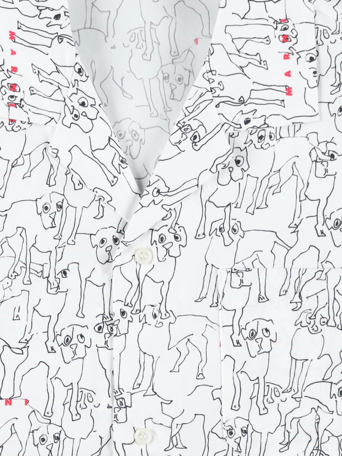 MARNI CAMISA: Camisa niños Marni, Blanco - Img 3