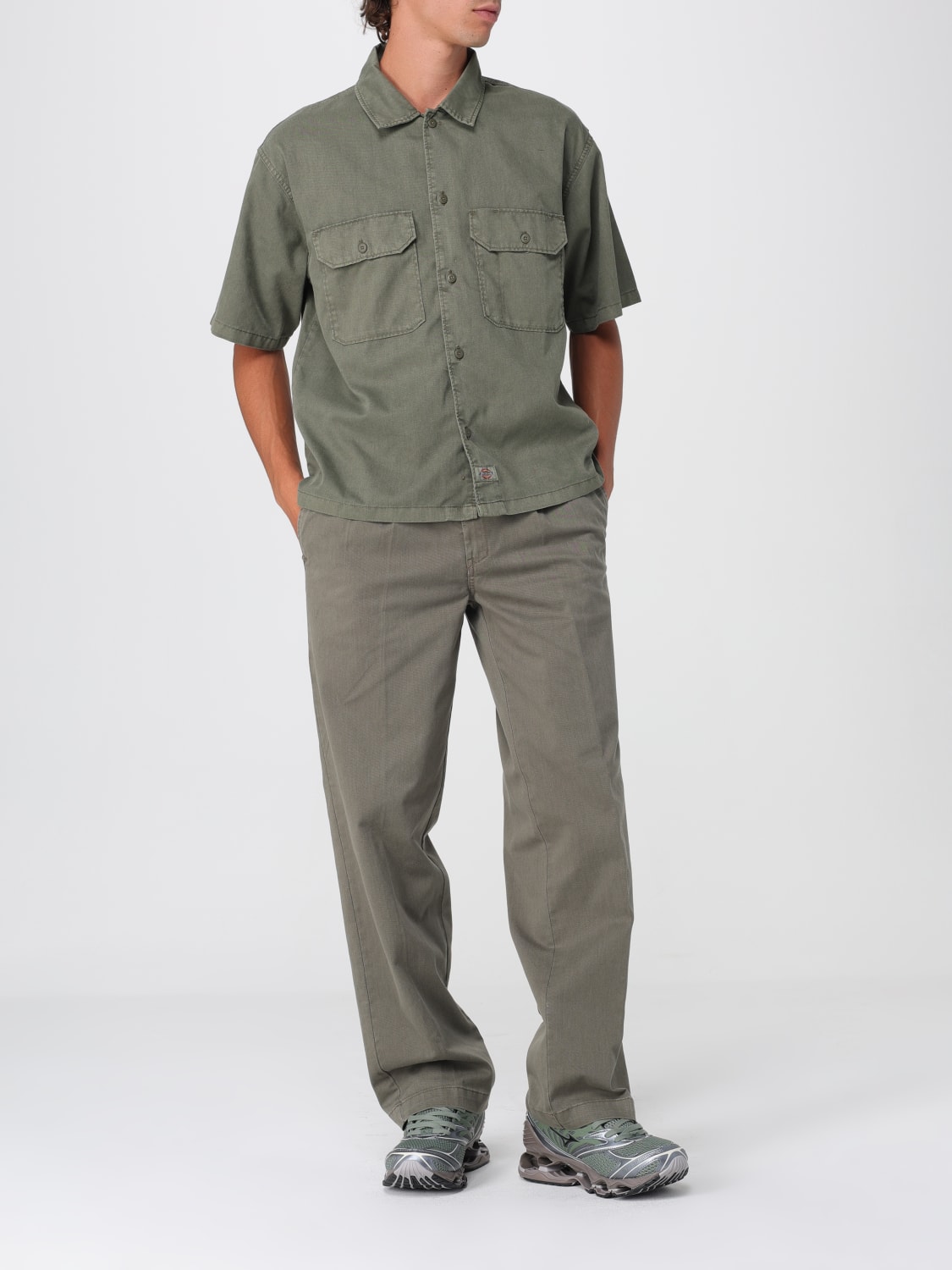 DICKIES HEMD: Hemd herren Dickies, Military - Img 2