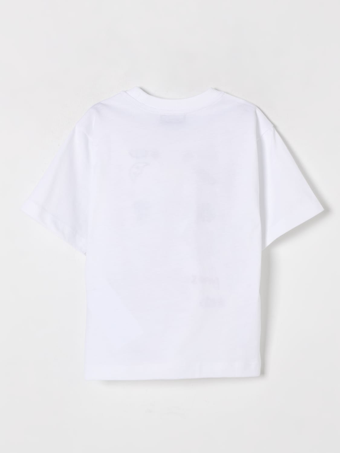 MOSCHINO T-SHIRT: T-shirt kinder Moschino, Weiß - Img 2