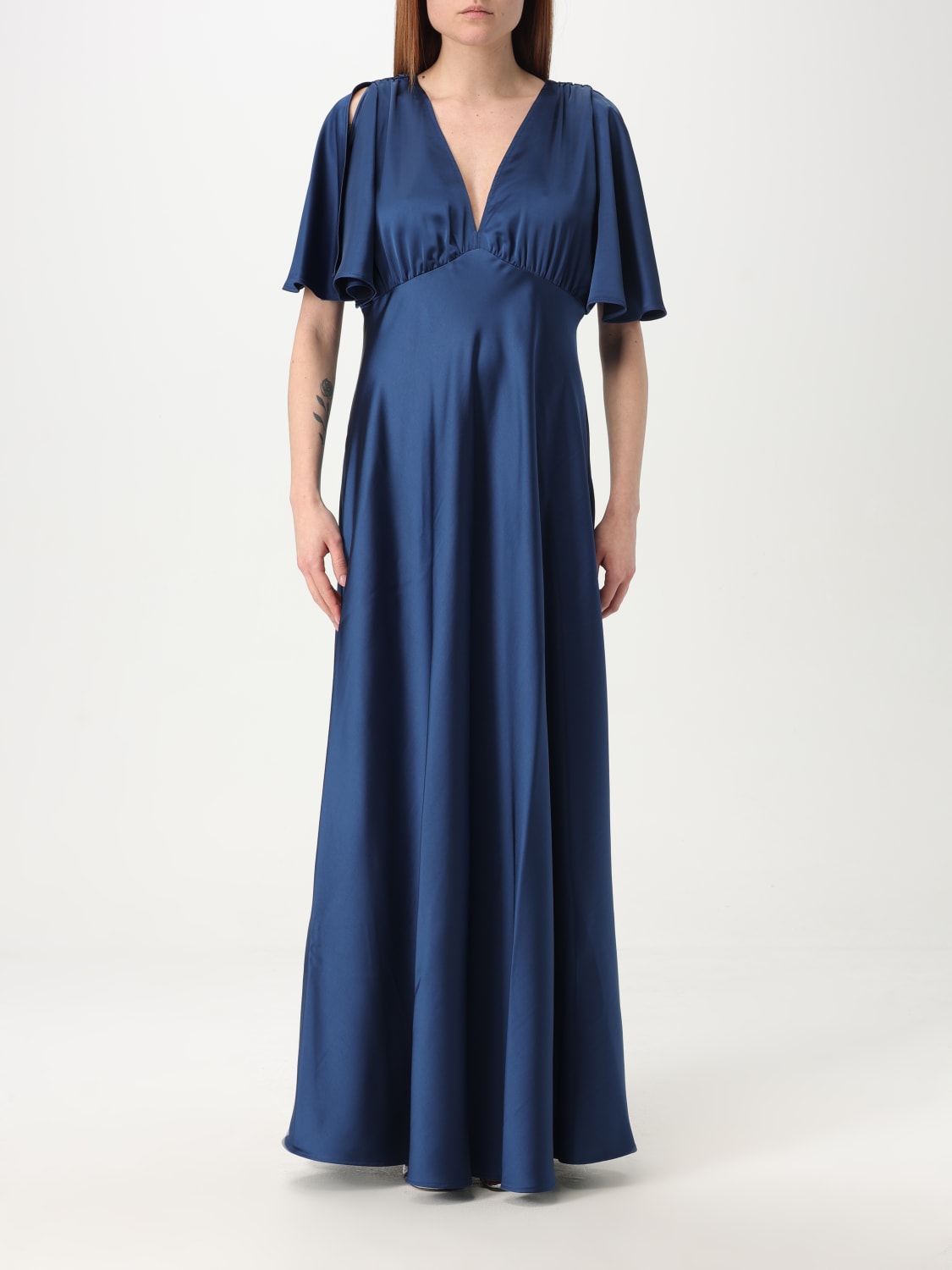 LIU JO: Dress woman - Blue | Liu Jo dress CA5278T2956 online