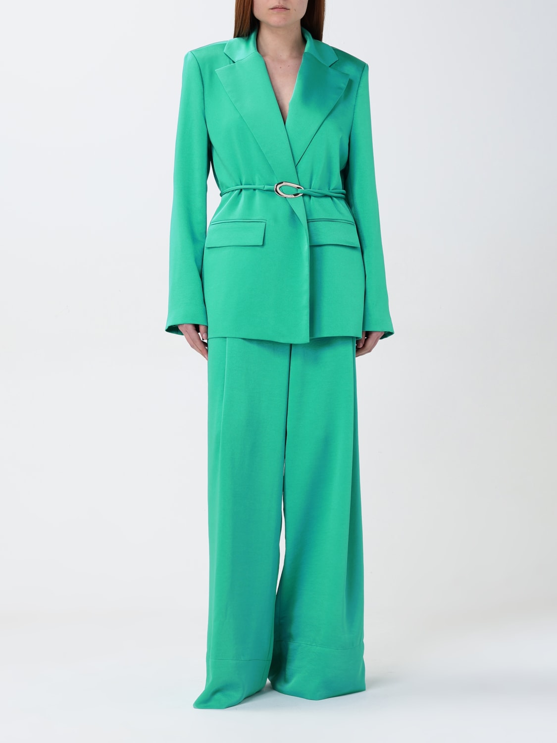 パンツ LIU JO Woman Pants Grey CA5272TS870 X0651 LIU JO: Pants woman - Green | Liu Jo pants CA5272TS870