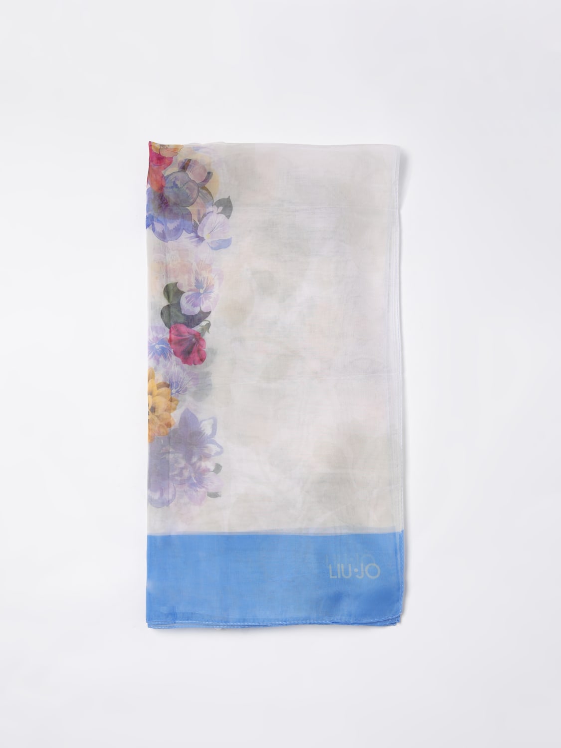 LIU JO: Scarf woman - Blue | Liu Jo scarf 2A5038T0300 online