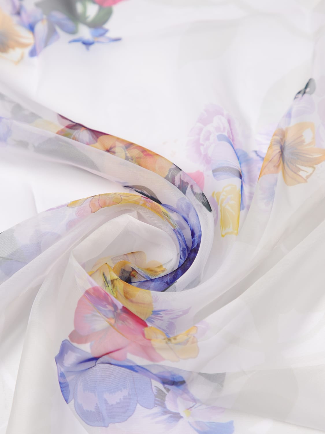 LIU JO: Scarf woman - Blue | Liu Jo scarf 2A5038T0300 online LIU JO: Scarf woman - Blue | Liu Jo scarf 2A5038T0300 online