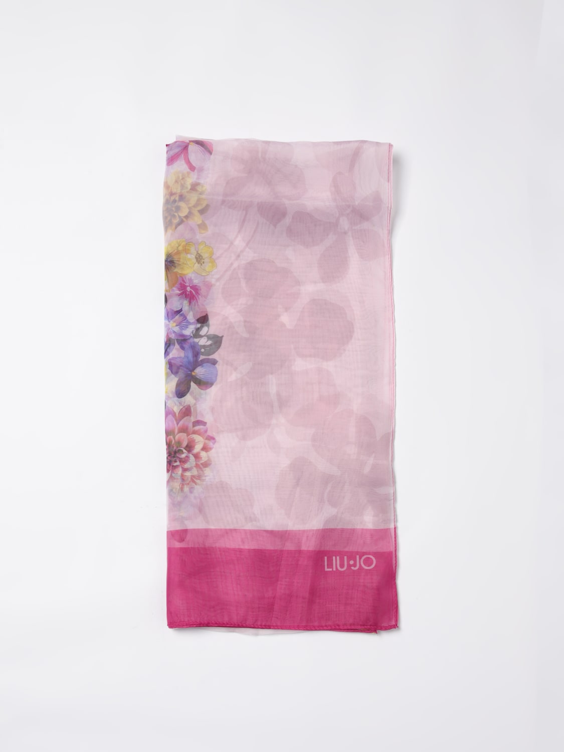 LIU JO SCARF: Scarf woman Liu Jo, Pink - Img 1
